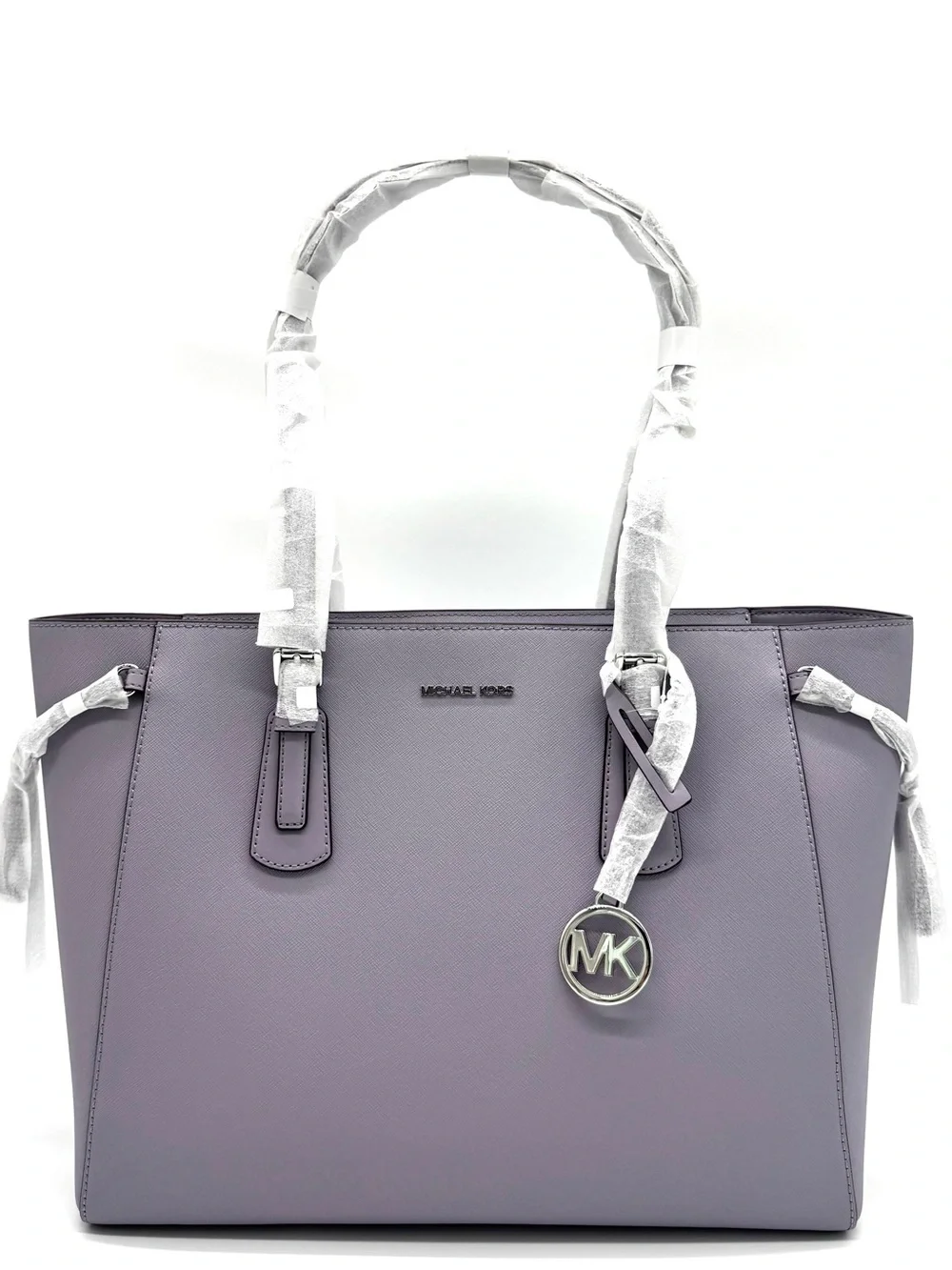 Michael Kors Voyager Large Leather Tote Bag - Lilac